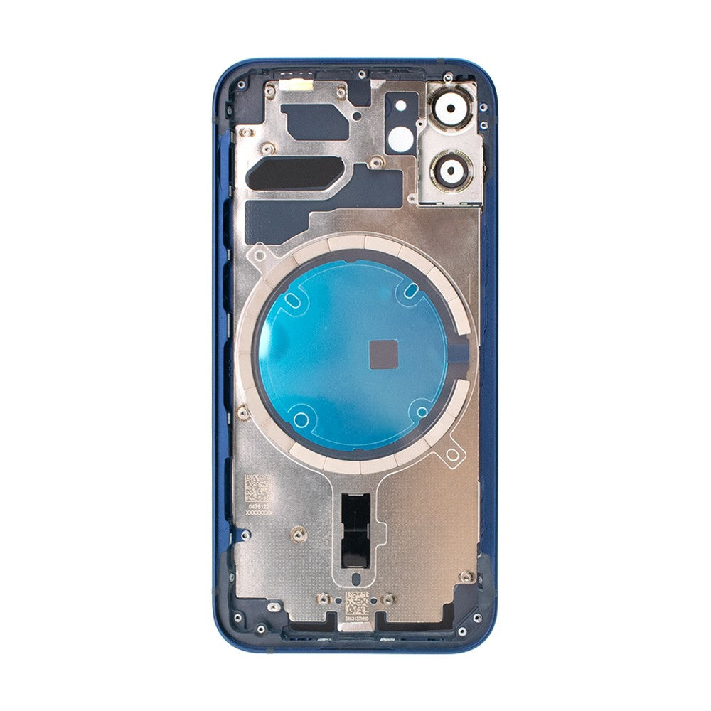 Rear Housing for iPhone 12 mini (NO LOGO)-Blue Rear Housing for iPhone 12 mini (NO LOGO)-Blue